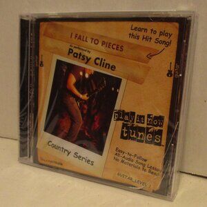 Pasty Cline Fall To Pieces Play It Now Tunes Black White Guitar Lesson CD
